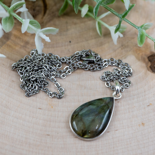 Labradorite Necklace #14