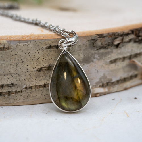 Labradorite Necklace #14