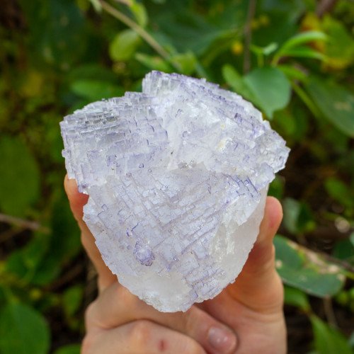 Purple and Clear Fluorite #3