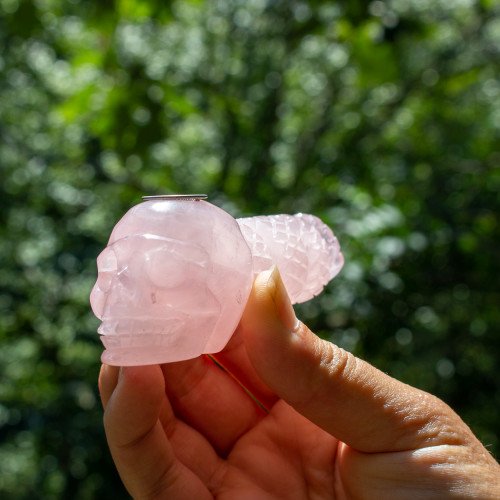 Rose Quartz Herb Bowl