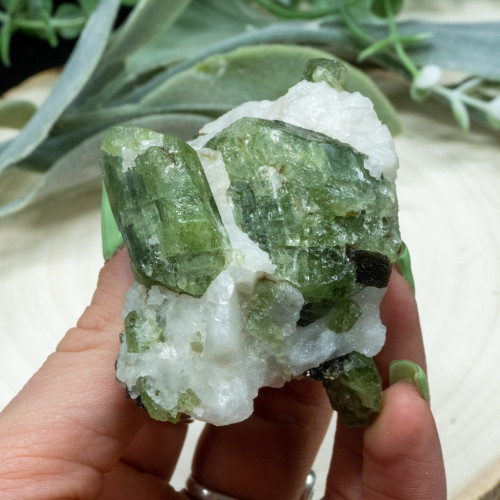 Diopside in Quartz #8