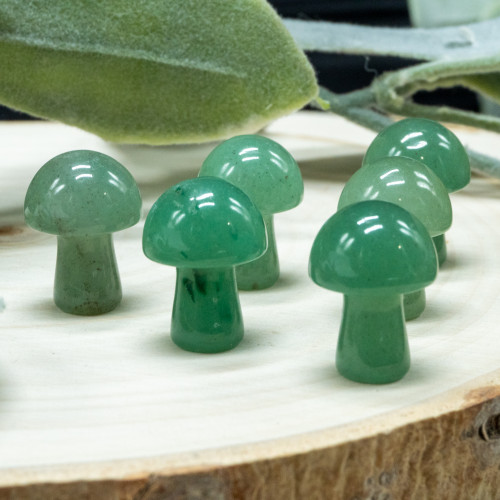 Green Aventurine Mushroom Random