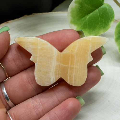 Orange Calcite Butterfly #3