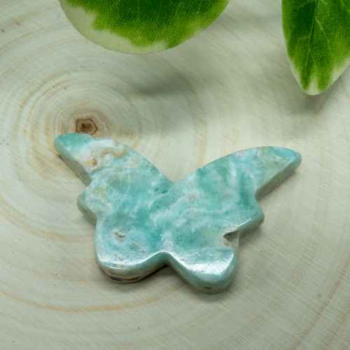 Caribbean Blue Calcite Butterfly #4