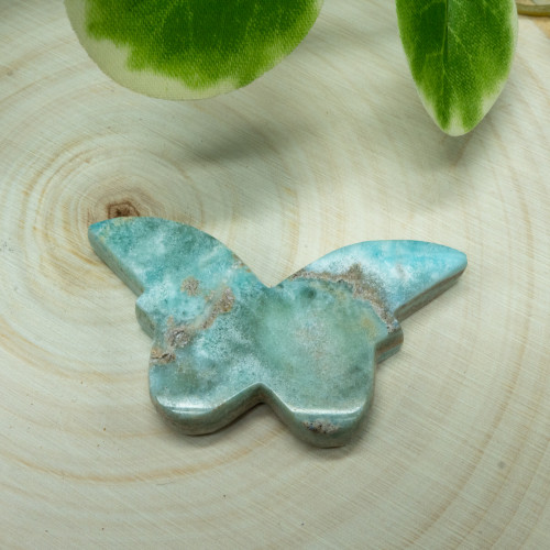 Caribbean Blue Calcite Butterfly #3