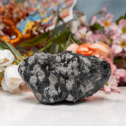 Snowflake Obsidian Large Raw #2