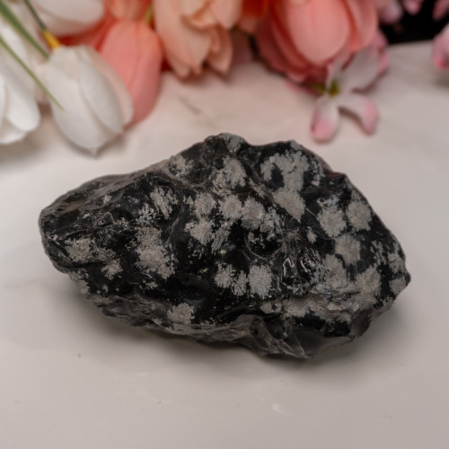 Snowflake Obsidian Large Raw #2