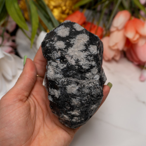 Snowflake Obsidian Large Raw #2