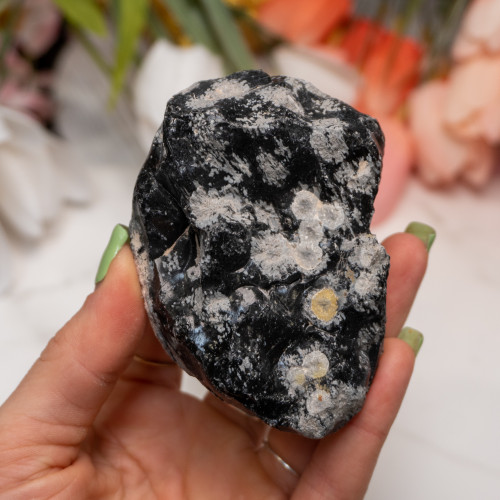 Snowflake Obsidian Medium Raw #4