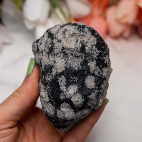 Snowflake Obsidian Medium Raw #4