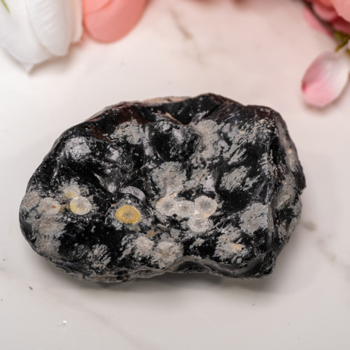 Snowflake Obsidian Medium Raw #4