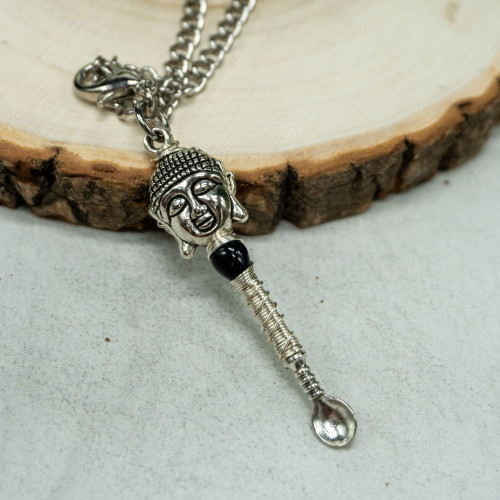 Onyx Buddha Meditation Spoon