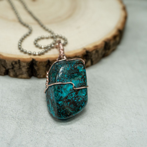 Shattuckite Necklace #1