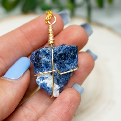 Sodalite Necklace #1