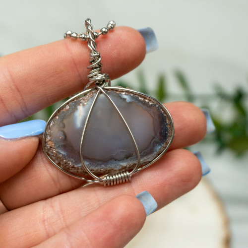 Botswana Agate Necklace #1