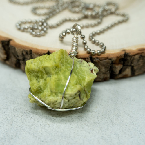 Green Opal Necklace #2