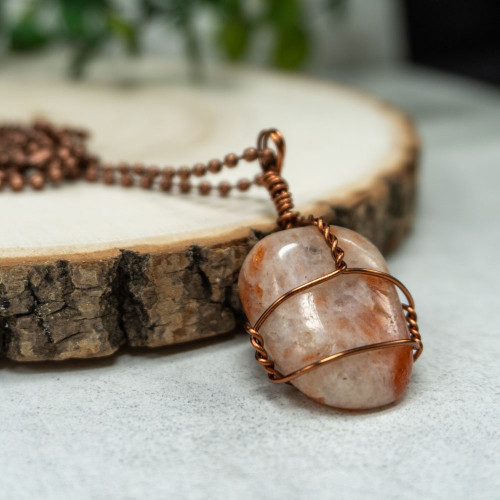 Sunstone Necklace #1