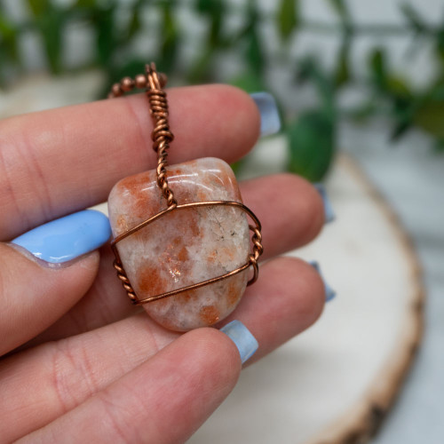 Sunstone Necklace #1