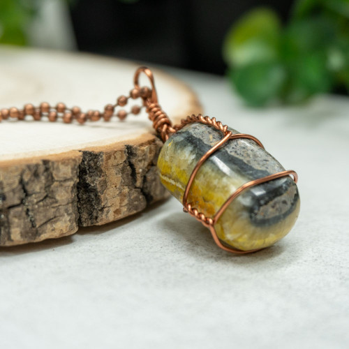 Bumblebee Jasper Necklace #2