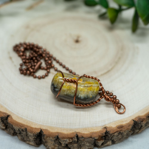 Bumblebee Jasper Necklace #2