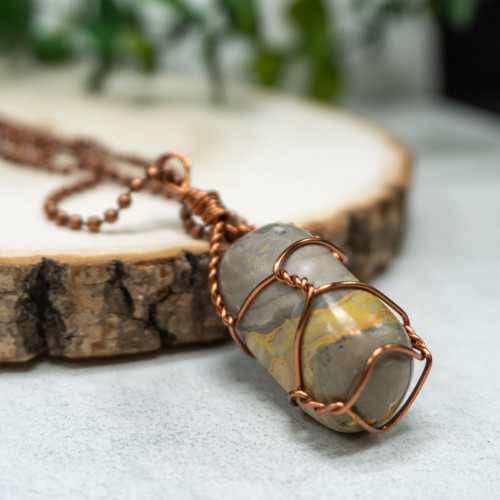 Bumblebee Jasper Necklace #1