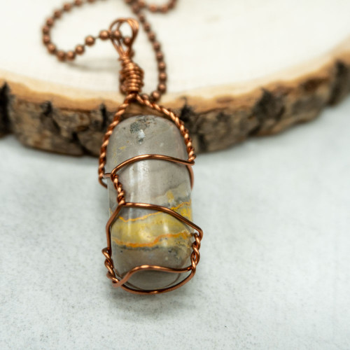 Bumblebee Jasper Necklace #1