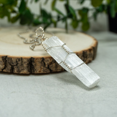 Selenite Necklace #1