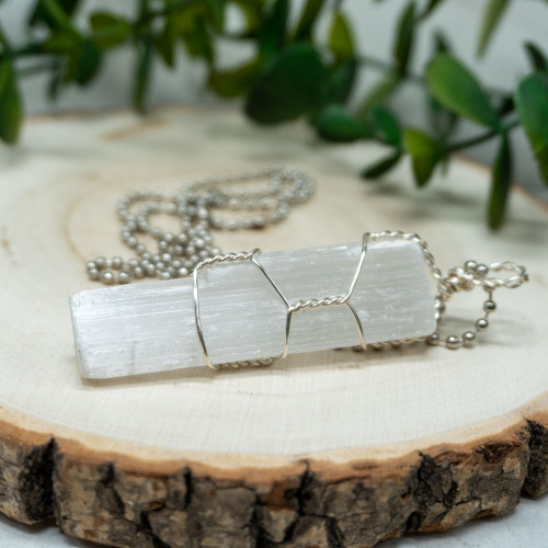 Selenite Necklace #1