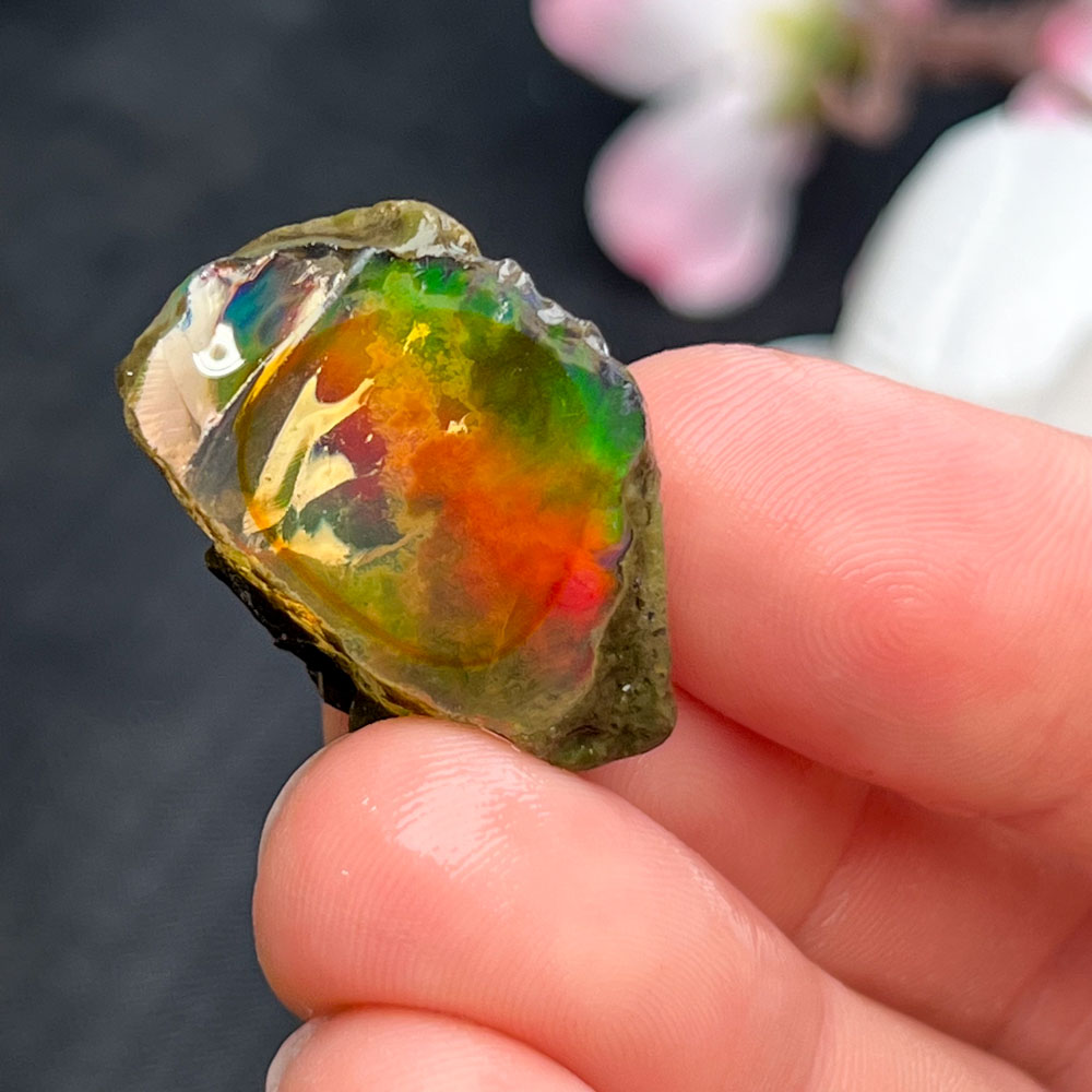 Small Ethiopian Welo Opal 17 The Crystal Council 8051