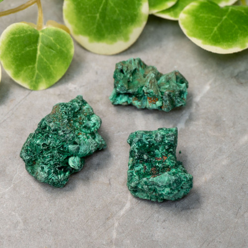 Small Raw Malachite