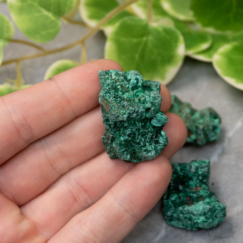 Small Raw Malachite