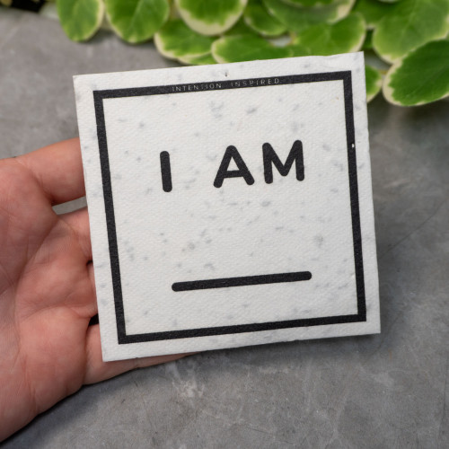 "I AM" Plantable Intention Cards