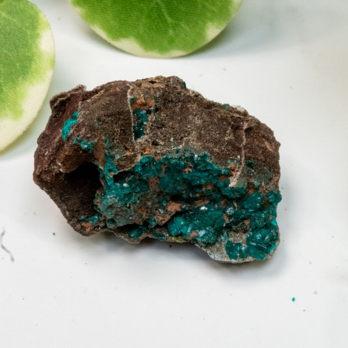 Dioptase with Hemimorphite #3