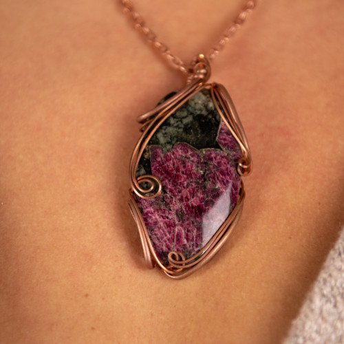 Large Eudialyte Oval Wrap