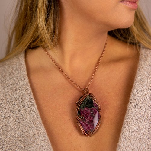 Large Eudialyte Oval Wrap
