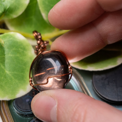 Smoky Quartz Wire Wrap #1