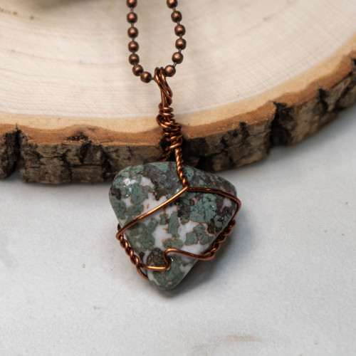 Tree Agate Wire Wrap