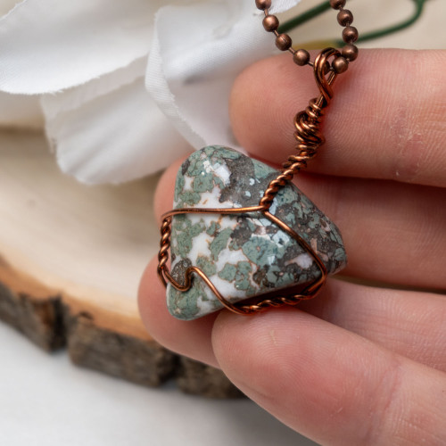 Tree Agate Wire Wrap