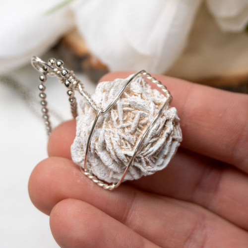 Desert Rose Selentie Wire Wrap #2