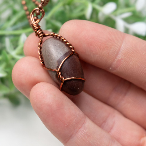 Shiva Lingam Wire Wrap #1