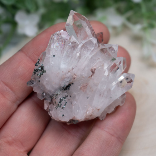 Pink Lithium Quartz with Fuchsite #3