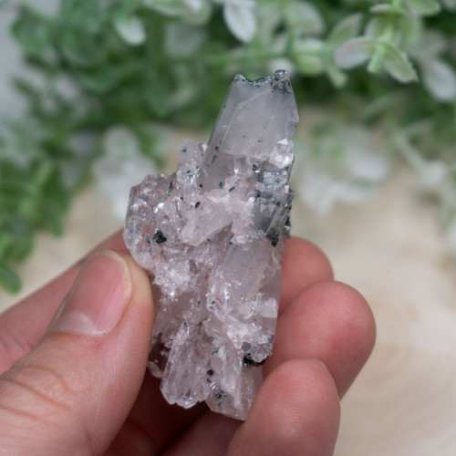 Pink Lithium Quartz with Fuchsite #1