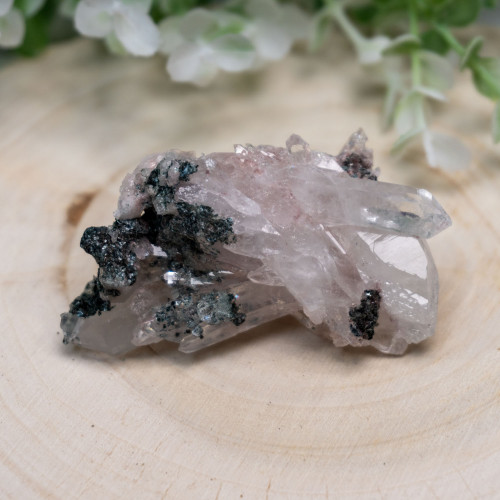 Pink Lithium Quartz with Fuchsite #1