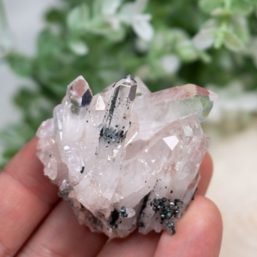 Pink Lithium Quartz with Fuchsite #3