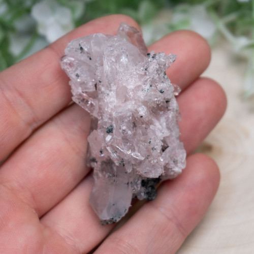 Pink Lithium Quartz with Fuchsite #1