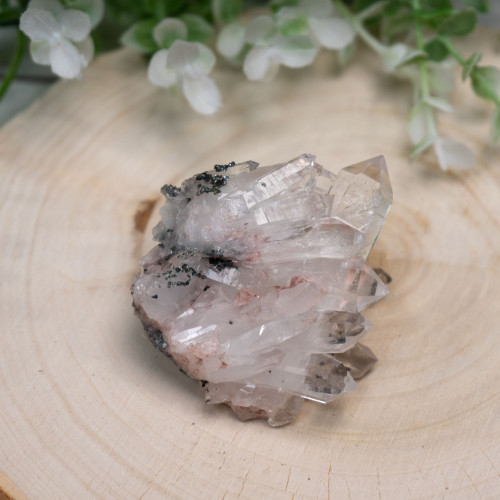 Pink Lithium Quartz with Fuchsite #3