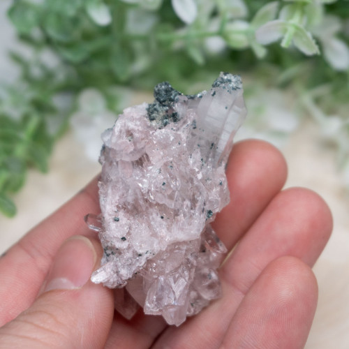 Pink Lithium Quartz with Fuchsite #1