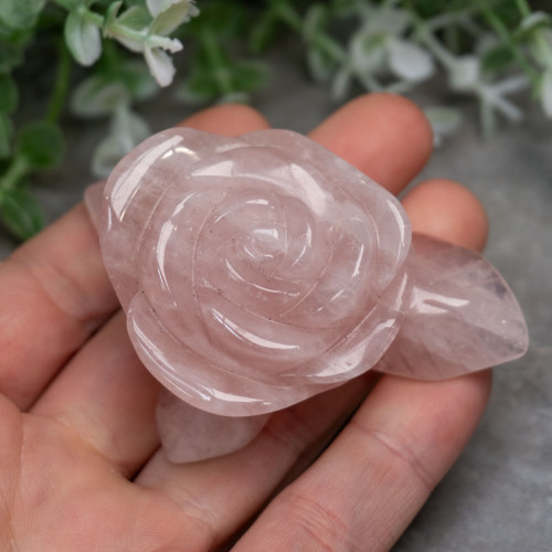 Rose Quartz Rose #1