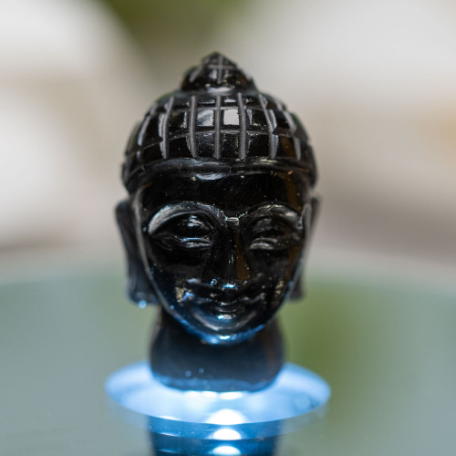 Mini Colombianite Buddha Statue #2