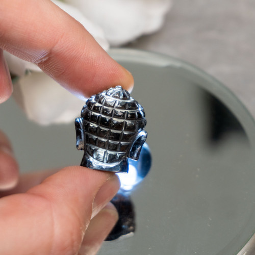 Mini Colombianite Buddha Statue #1